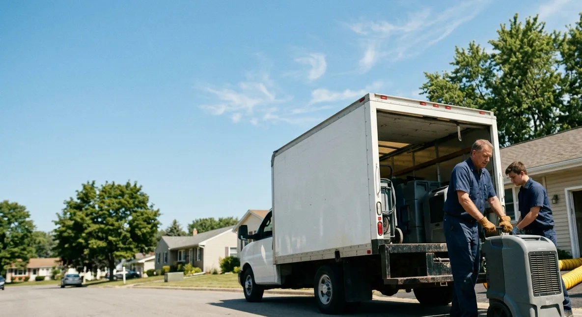 Water Damage Cleanup in Glenwood, IN near me